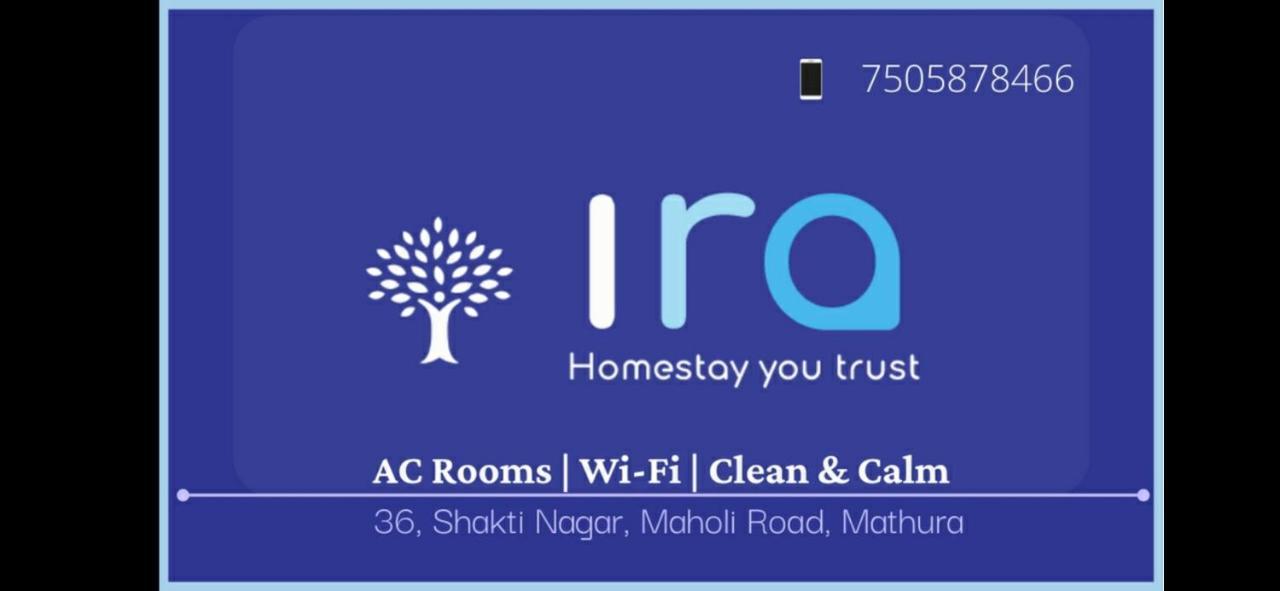 Ira Homestay Mathura - Divine Spiritual Stay Kültér fotó
